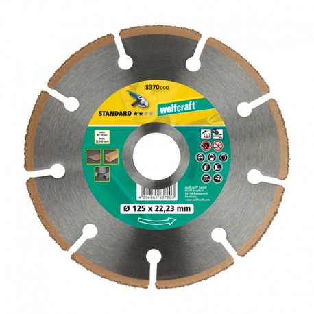 Disco de corte de diamante turbo 115x7mm KWB