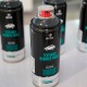 Spray de pintura negra parachoques 400ml Montana