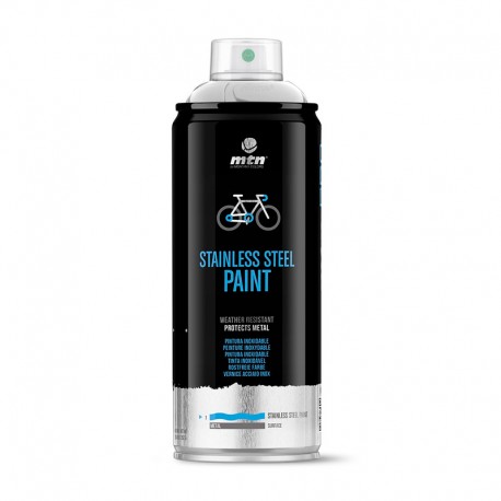 Spray de pintura inoxidable Pro 400ml Montana