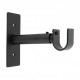 Soporte de pared extensible 9,5-15cm para barra de cortina