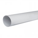 Tubo redondo de PVC blanco 100cm 1,5 metros