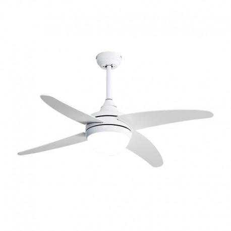 Ventilador de techo motor DC blanco con mando Ø117cm Klod