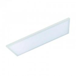 Pantalla LED rectangular blanca 6000K 50W 90x30cm