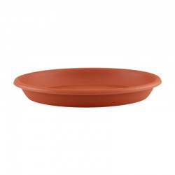 Plato redondo terracota