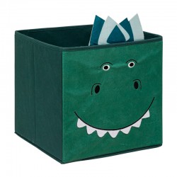 Caja de ordenación infantil diseño dinosaurio 31x31x31cm