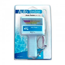 Analizador electrónico auto tester de cloro y pH