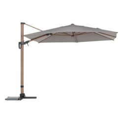 Parasol de aluminio excéntrico inclinable 3x4,2 metros