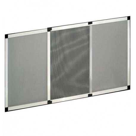 Mosquitera extensible de aluminio 100-196x75cm